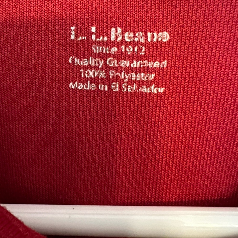 L.L. Bean quarter zip polo size XL - Picture 2 of 4